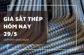Giá sắt thép xây dựng hôm nay 29/5/2025: Hoà Phát, Miền Nam và nhiều thương hiệu tiếp tục đi ngang